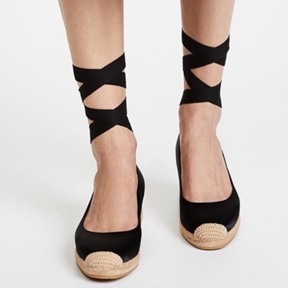 Tory Burch espadrille wedge shoes - Picture 2 of 4